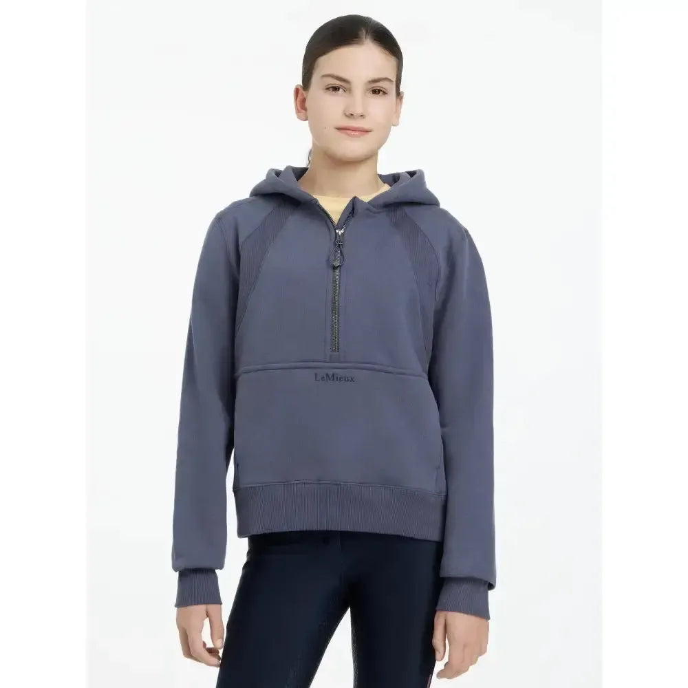 Lemieux Young Rider Harriet Pop Over Dusk-Hoodies-Lemieux-Dusk-7-8 years-Horsey Shopping
