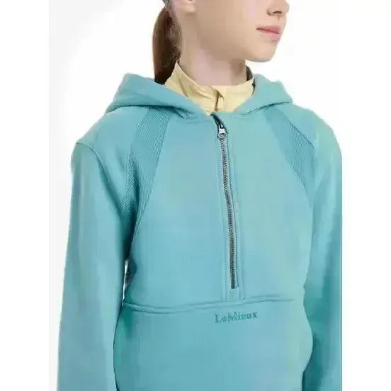 Lemieux Young Rider Harriet Pop Over Lagoon-Hoodies-Lemieux-Lagoon-7-8 years-Horsey Shopping