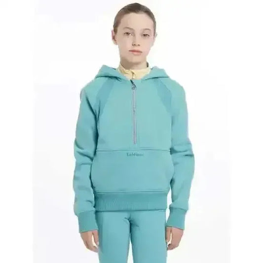 Lemieux Young Rider Harriet Pop Over Lagoon-Hoodies-Lemieux-Lagoon-7-8 years-Horsey Shopping