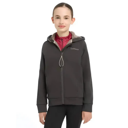 Lemieux Young Rider Hollie Lined Hoodie Cinder-Hoodies-Lemieux-7-8 years-Cinder-Horsey Shopping