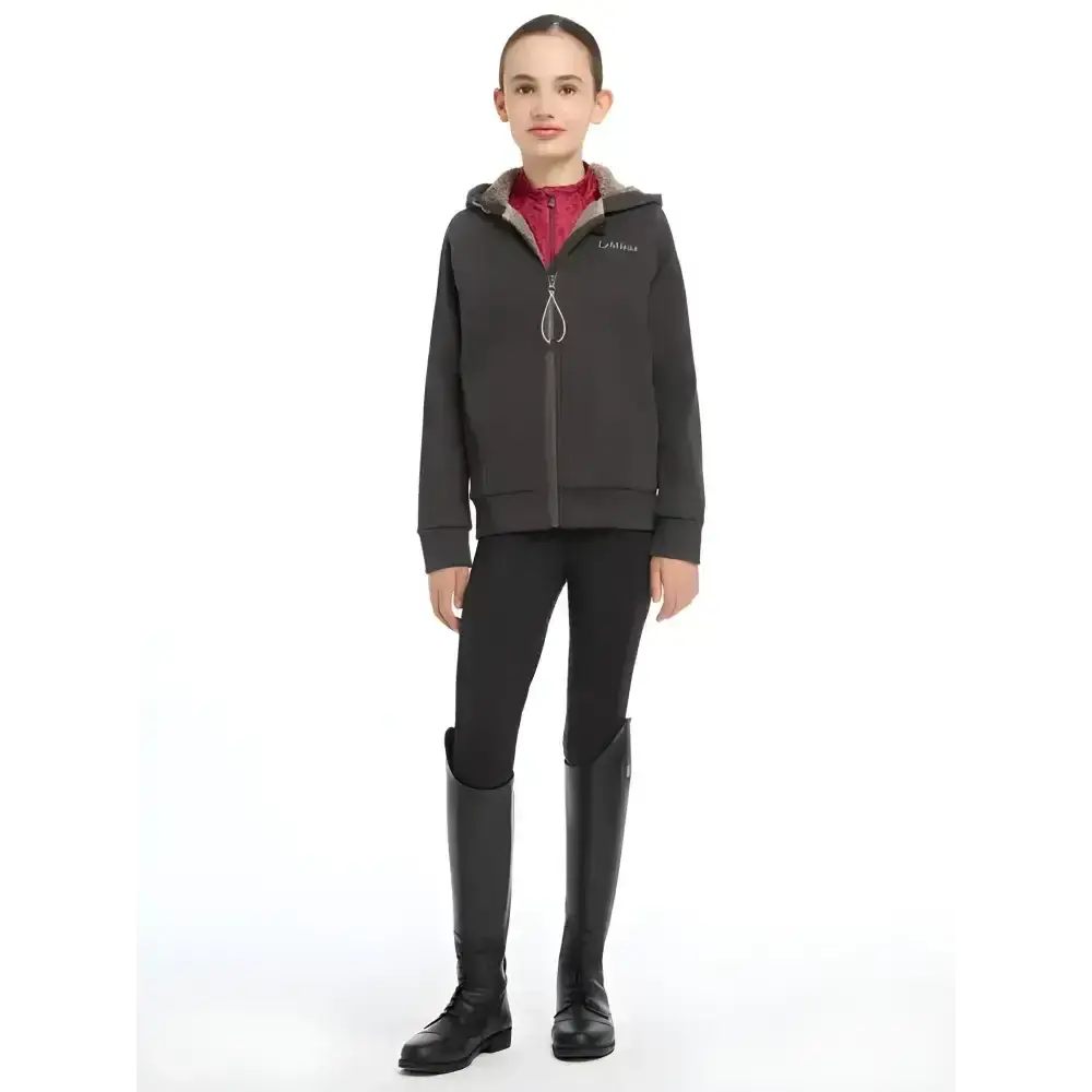 Lemieux Young Rider Hollie Lined Hoodie Cinder-Hoodies-Lemieux-7-8 years-Cinder-Horsey Shopping