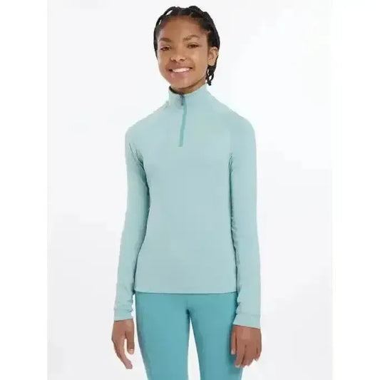 Lemieux Young Rider Hope Lightweight Base Layer Aqua-Base Layers-Lemieux-Aqua-7-8 years-Horsey Shopping