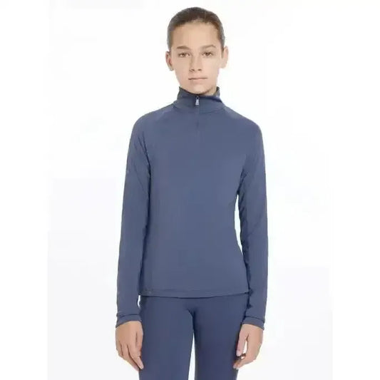 Lemieux Young Rider Hope Lightweight Base Layer Dusk Blue-Base Layers-Lemieux-Dusk Blue-7-8 years-Horsey Shopping