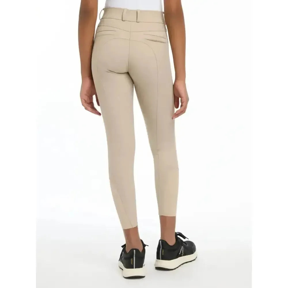 Lemieux Young Rider Izzy Full Seat Breeches Almond-Breeches-Lemieux-Almond-7-8 years-Horsey Shopping