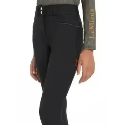 Lemieux Young Rider Izzy Full Seat Breeches Navy-Breeches-Lemieux-7-8 years-Navy-Horsey Shopping