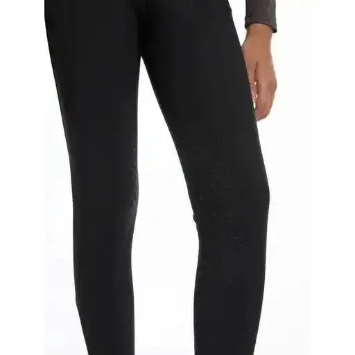 Lemieux Young Rider Izzy Knee Grip Breeches Black-Breeches-Lemieux-7-8 years-Black-Horsey Shopping