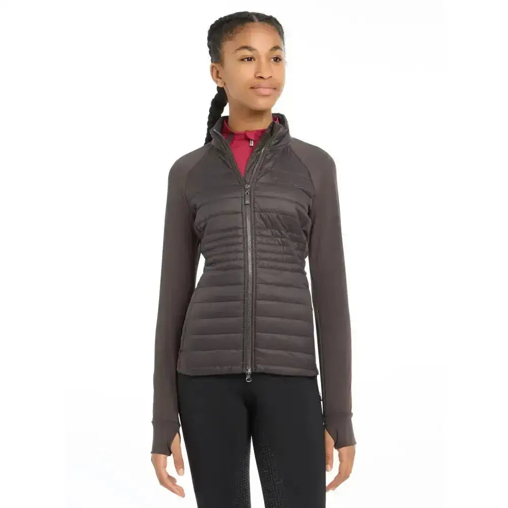 Lemieux Young Rider Josephine Jacket Cinder-Casual Jackets-Lemieux-7-8 years-Cinder-Horsey Shopping