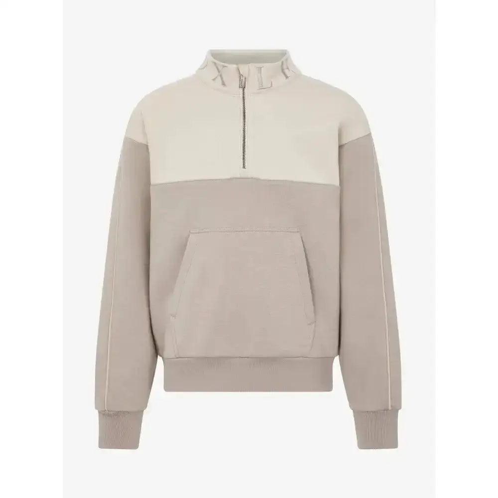 Lemieux Young Rider Kate Quarter Zip Sweat Ash/Stone-Coats & Jackets-Lemieux-7-8 years-Ash / Stone-Horsey Shopping