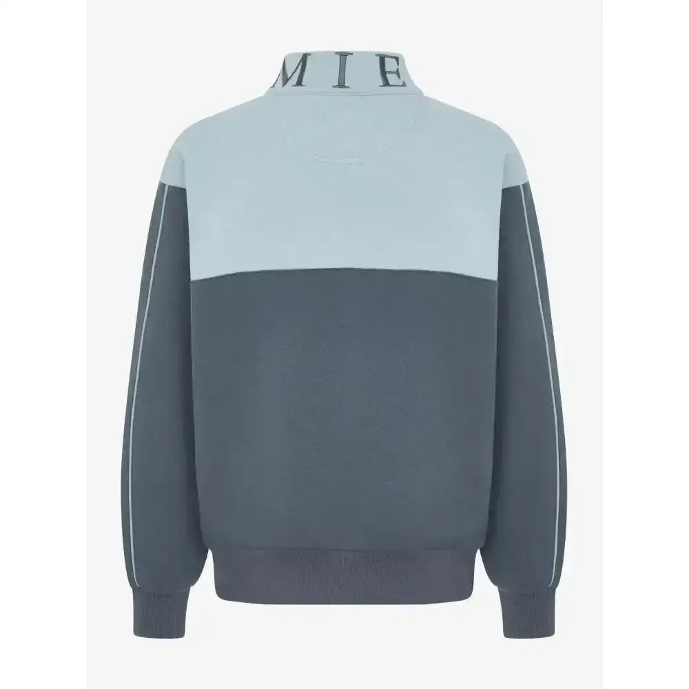Lemieux Young Rider Kate Quarter Zip Sweat Petrol/Glacier-Jumpers-Lemieux-7-8 years-Petrol / Glacier Blue-Horsey Shopping
