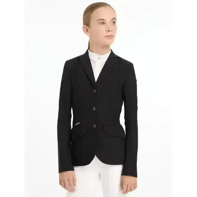 Lemieux Young Rider Kennedy Show Jacket Black-Show Jackets-Lemieux-Black-7-8 years-Horsey Shopping