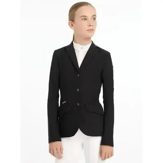 Lemieux Young Rider Kennedy Show Jacket Black-Show Jackets-Lemieux-Black-7-8 years-Horsey Shopping