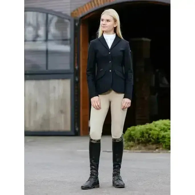 Lemieux Young Rider Kennedy Show Jacket Black-Show Jackets-Lemieux-Black-7-8 years-Horsey Shopping