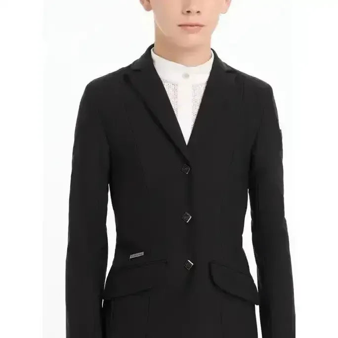 Lemieux Young Rider Kennedy Show Jacket Black-Show Jackets-Lemieux-Black-7-8 years-Horsey Shopping