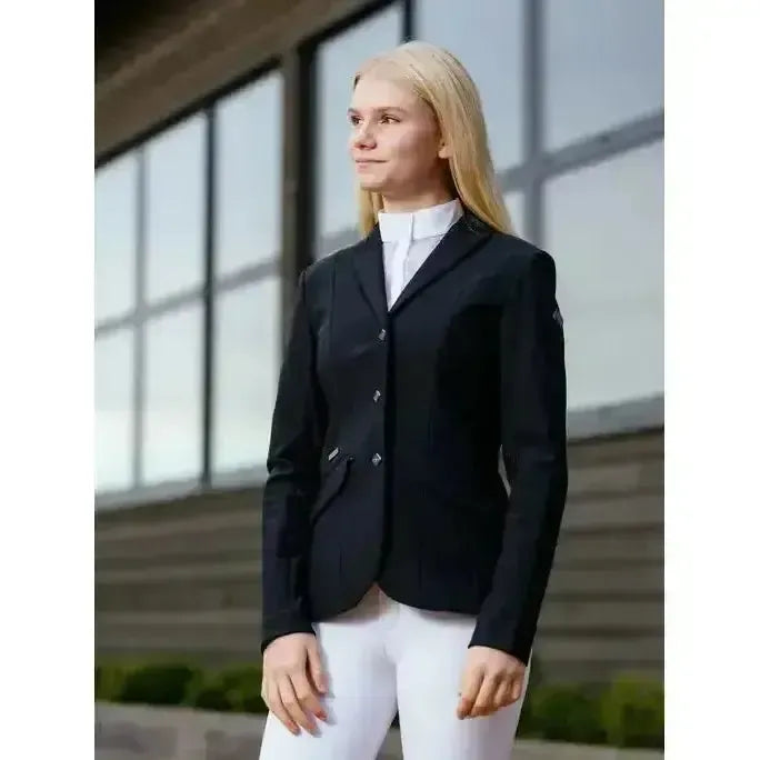 Lemieux Young Rider Kennedy Show Jacket Black-Show Jackets-Lemieux-Black-7-8 years-Horsey Shopping