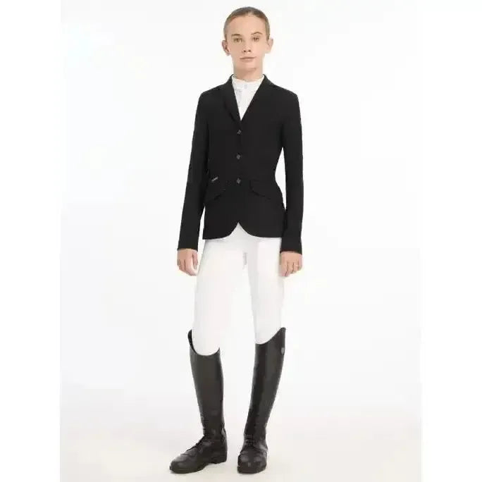 Lemieux Young Rider Kennedy Show Jacket Black-Show Jackets-Lemieux-Black-7-8 years-Horsey Shopping