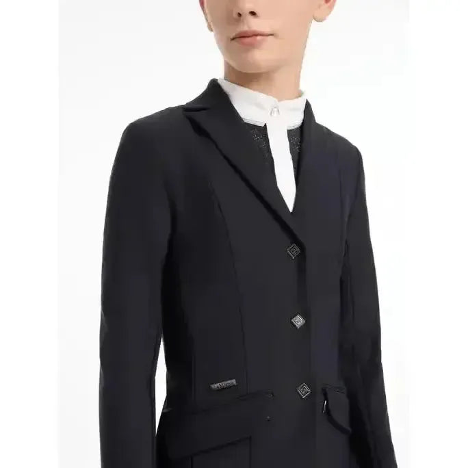 Lemieux Young Rider Kennedy Show Jacket Navy-Show Jackets-Lemieux-Navy-7-8 years-Horsey Shopping