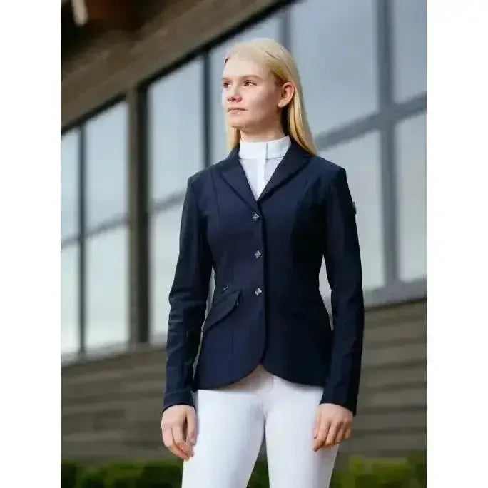 Lemieux Young Rider Kennedy Show Jacket Navy-Show Jackets-Lemieux-Navy-7-8 years-Horsey Shopping