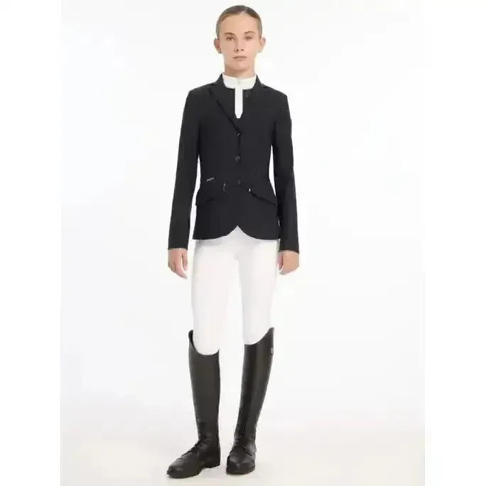 Lemieux Young Rider Kennedy Show Jacket Navy-Show Jackets-Lemieux-Navy-7-8 years-Horsey Shopping
