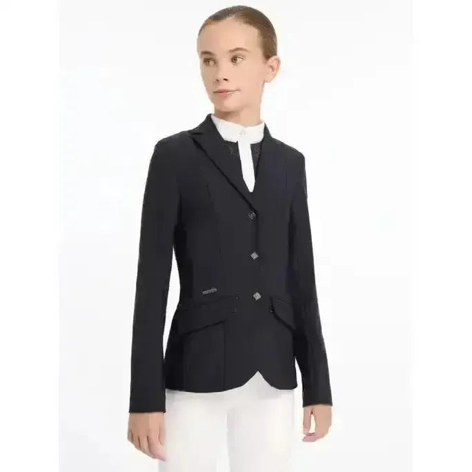 Lemieux Young Rider Kennedy Show Jacket Navy-Show Jackets-Lemieux-Navy-7-8 years-Horsey Shopping