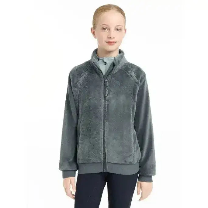 Lemieux Young Rider Libby Fleece Petrol-Fleece Tops-Lemieux-7-8 years-Petrol-Horsey Shopping