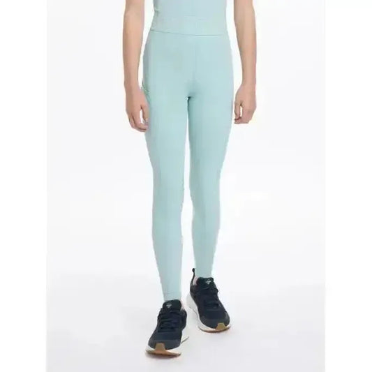 Lemieux Young Rider Lizzie Mesh Legging Aqua-Riding Tights-Lemieux-Aqua-7-8 years-Horsey Shopping