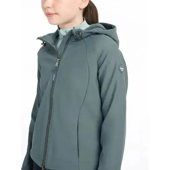 Lemieux Young Rider Lottie Soft Shell Jacket Petrol-Coats & Jackets-Lemieux-7-8 years-Petrol-Horsey Shopping