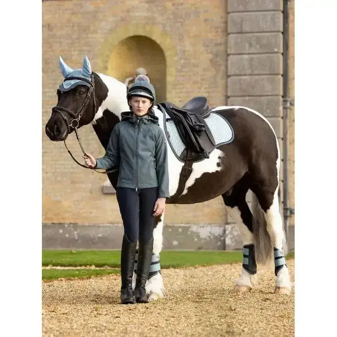 Lemieux Young Rider Lottie Soft Shell Jacket Petrol-Coats & Jackets-Lemieux-7-8 years-Petrol-Horsey Shopping
