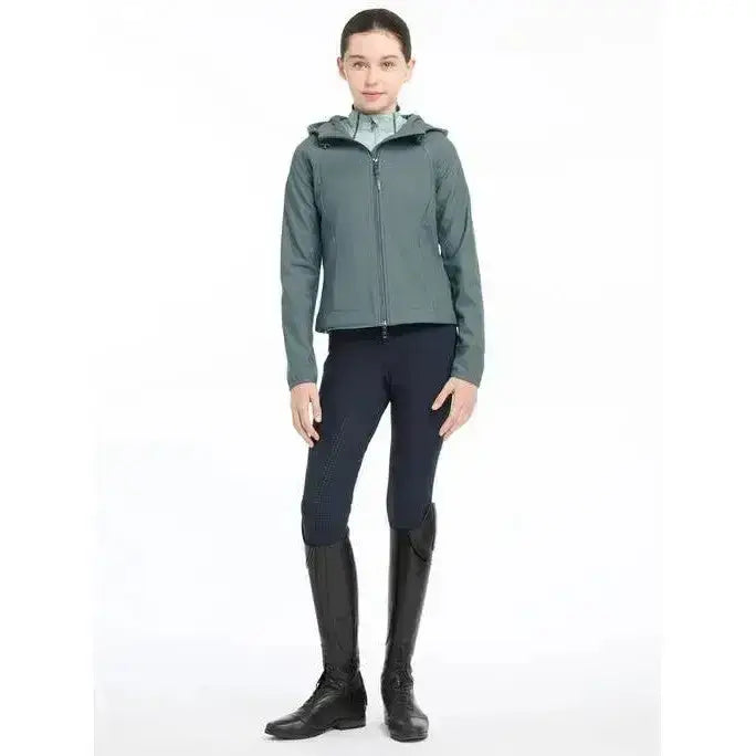 Lemieux Young Rider Lottie Soft Shell Jacket Petrol-Coats & Jackets-Lemieux-7-8 years-Petrol-Horsey Shopping