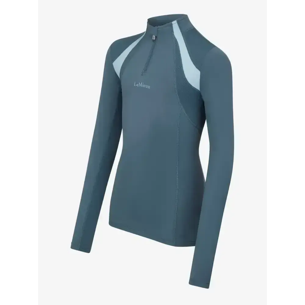 Lemieux Young Rider Mia Mesh Base Layer Petrol-Base Layers-Lemieux-7-8 years-Petrol-Horsey Shopping