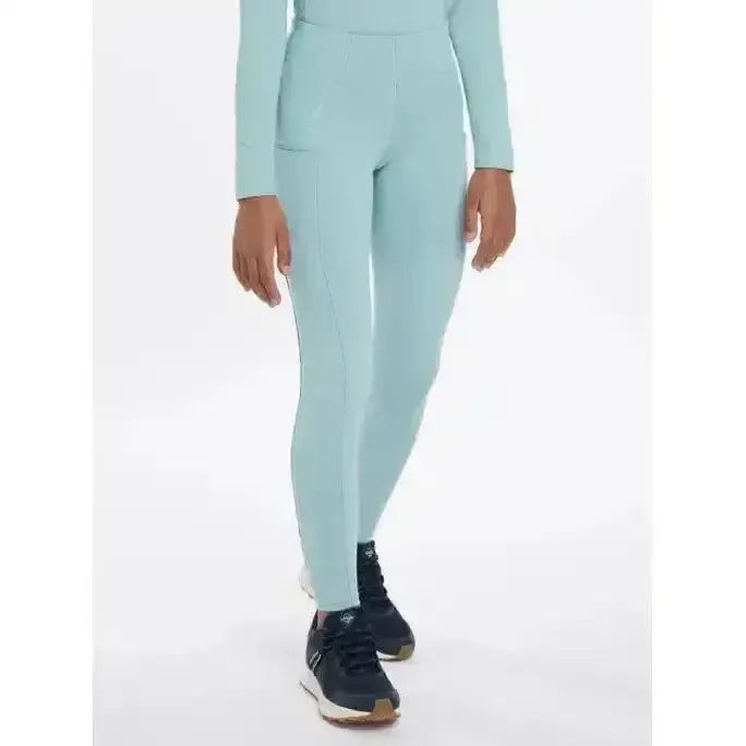 Lemieux Young Rider Orla Pull Ons Aqua-Riding Tights-Lemieux-Aqua-9-10 years-Horsey Shopping