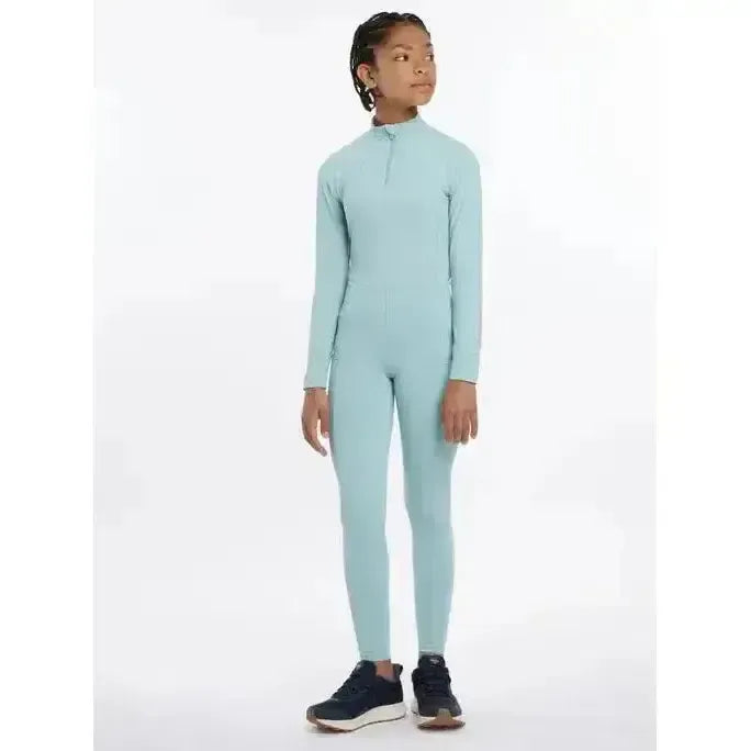 Lemieux Young Rider Orla Pull Ons Aqua-Riding Tights-Lemieux-Aqua-9-10 years-Horsey Shopping