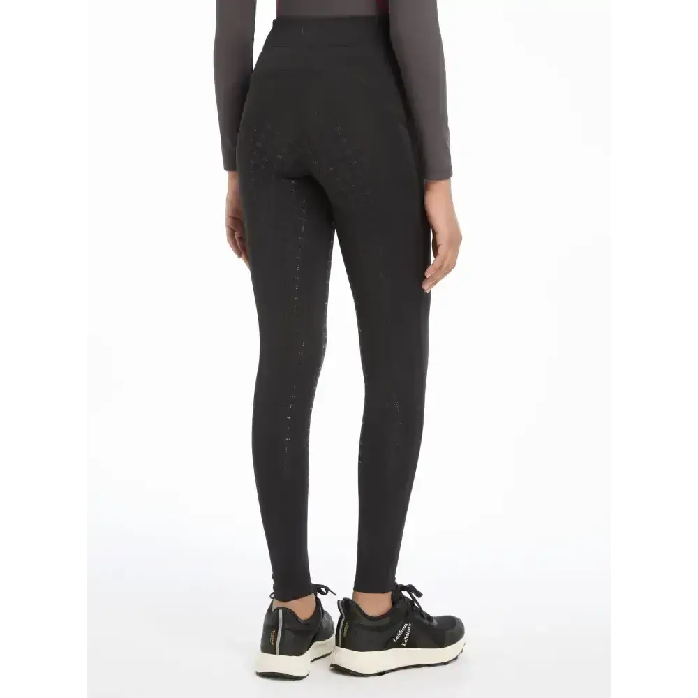 Lemieux Young Rider Orla Pull Ons Black-Riding Tights-Lemieux-7-8 years-Horsey Shopping