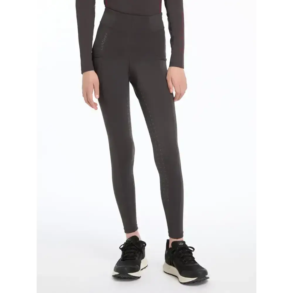 Lemieux Young Rider Orla Pull Ons Cinder-Riding Tights-Lemieux-7-8 years-Horsey Shopping