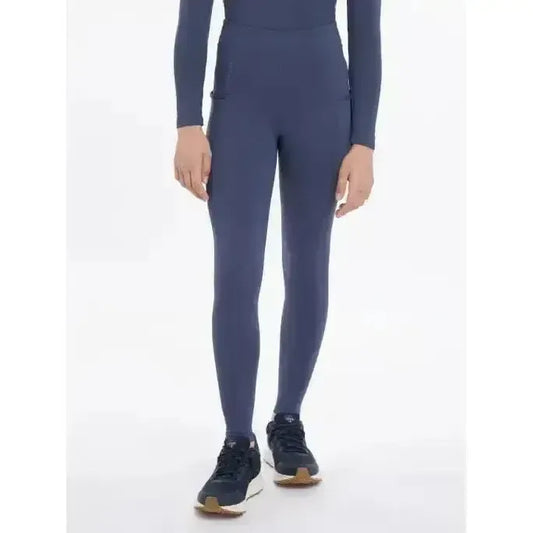 Lemieux Young Rider Orla Pull Ons Dusk Blue-Riding Tights-Lemieux-Dusk Blue-9-10 years-Horsey Shopping