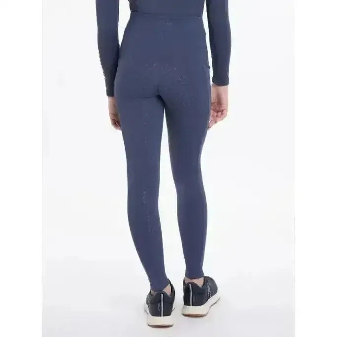 Lemieux Young Rider Orla Pull Ons Dusk Blue-Riding Tights-Lemieux-Dusk Blue-9-10 years-Horsey Shopping