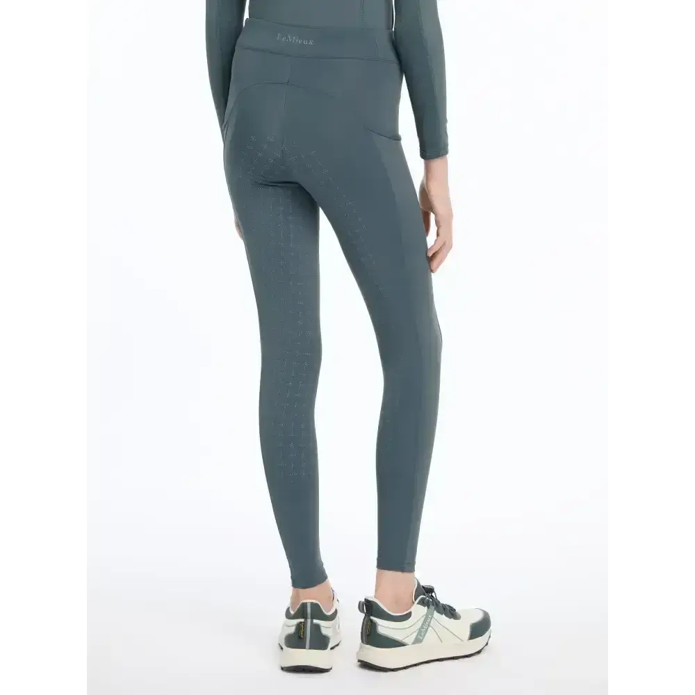 Lemieux Young Rider Orla Pull Ons Petrol-Riding Tights-Lemieux-7-8 years-Horsey Shopping