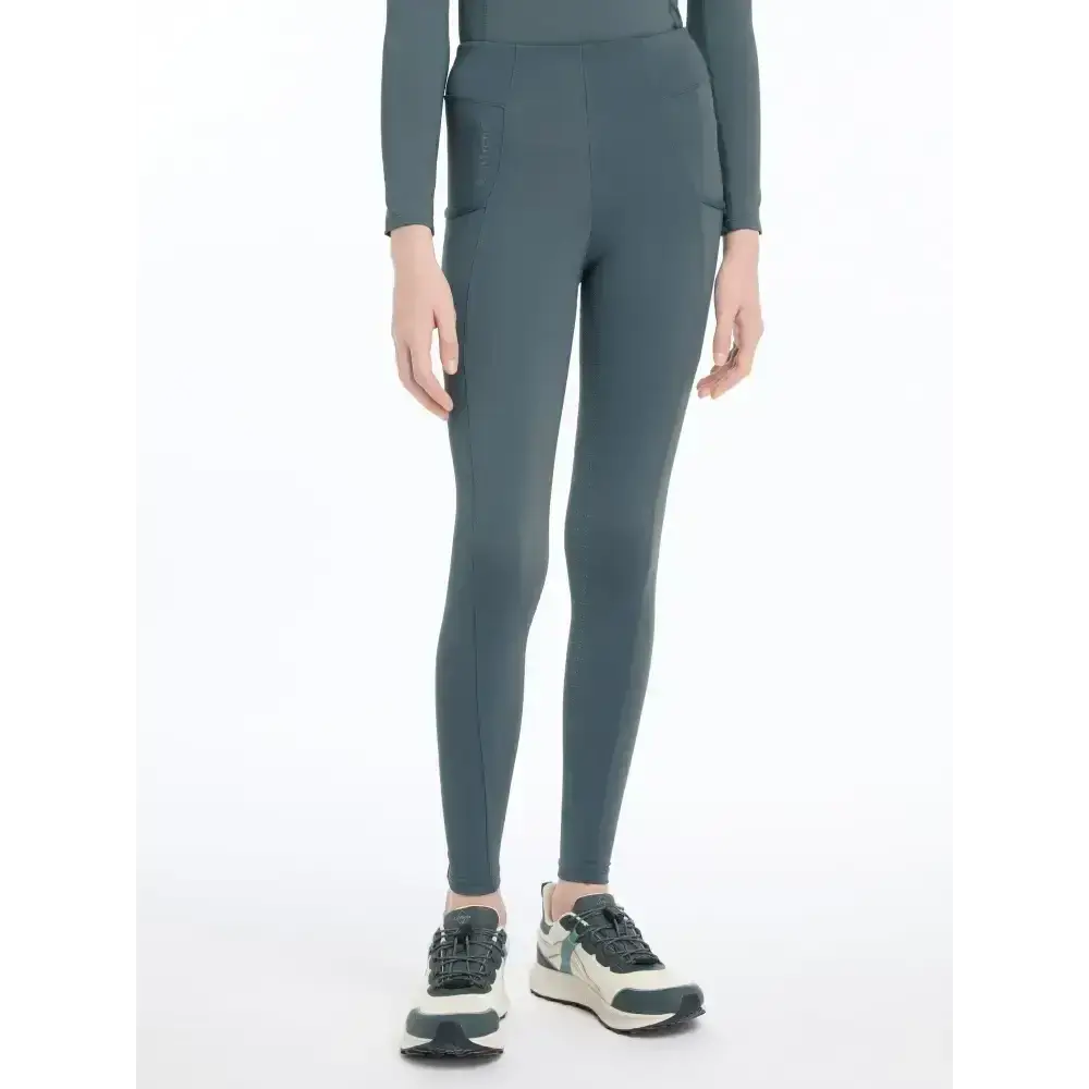 Lemieux Young Rider Orla Pull Ons Petrol-Riding Tights-Lemieux-7-8 years-Horsey Shopping