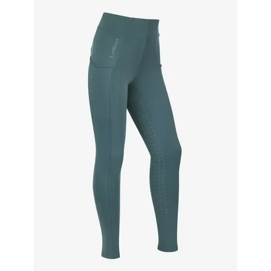 Lemieux Young Rider Orla Pull Ons Petrol-Riding Tights-Lemieux-7-8 years-Horsey Shopping