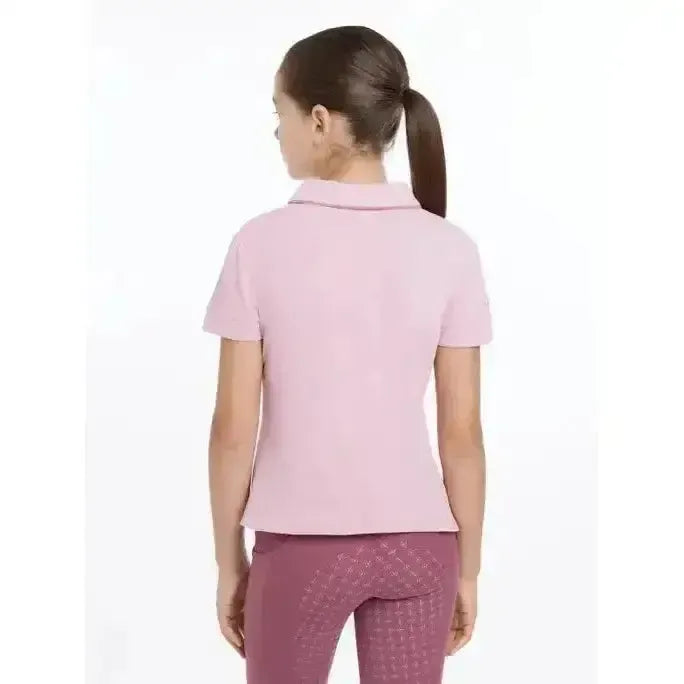 Lemieux Young Rider Polo Shirt Blossom-Polo Shirts-Lemieux-Blossom-9-10 years-Horsey Shopping