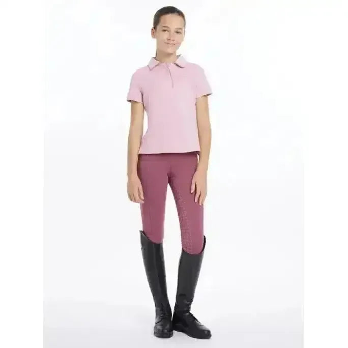 Lemieux Young Rider Polo Shirt Blossom-Polo Shirts-Lemieux-Blossom-9-10 years-Horsey Shopping