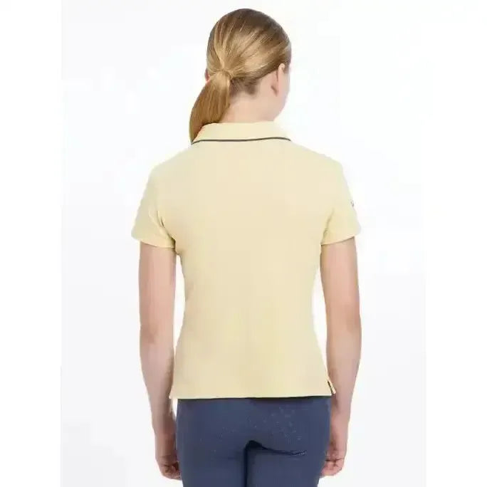 Lemieux Young Rider Polo Shirt Mimosa-Polo Shirts-Lemieux-Mimosa-7-8 years-Horsey Shopping