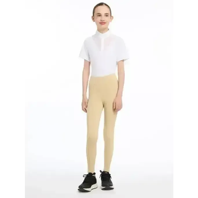 Lemieux Young Rider Pull On Breech Beige-Riding Tights-Lemieux-11-12 years-Beige-Horsey Shopping