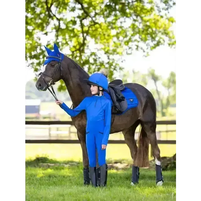 Lemieux Young Rider Pull On Breech Benetton Blue-Breeches-Lemieux-7-8 years-Benetton Blue-Horsey Shopping