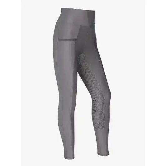 LeMieux Young Rider Pull On Breeches Slate 7-8 years Slate Riding Tights