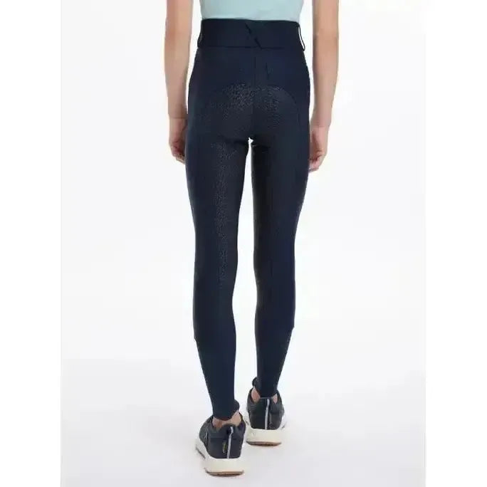 Lemieux Young Rider Remi Breggings Navy-Riding Tights-Lemieux-Navy-7-8 years-Horsey Shopping