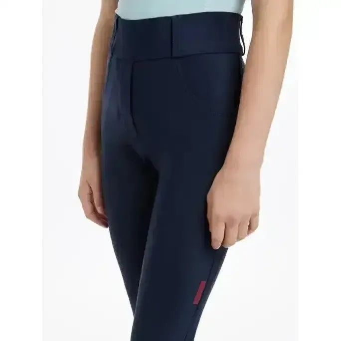 Lemieux Young Rider Remi Breggings Navy-Riding Tights-Lemieux-Navy-7-8 years-Horsey Shopping