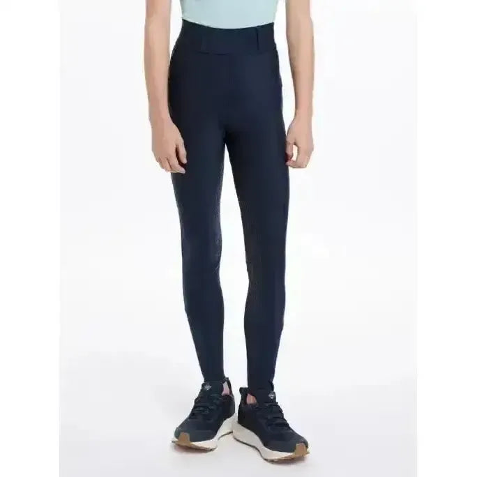 Lemieux Young Rider Remi Breggings Navy-Riding Tights-Lemieux-Navy-7-8 years-Horsey Shopping