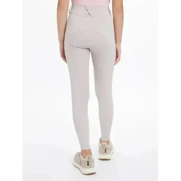 Lemieux Young Rider Remi Breggings Stone-Riding Tights-Lemieux-Stone-7-8 years-Horsey Shopping