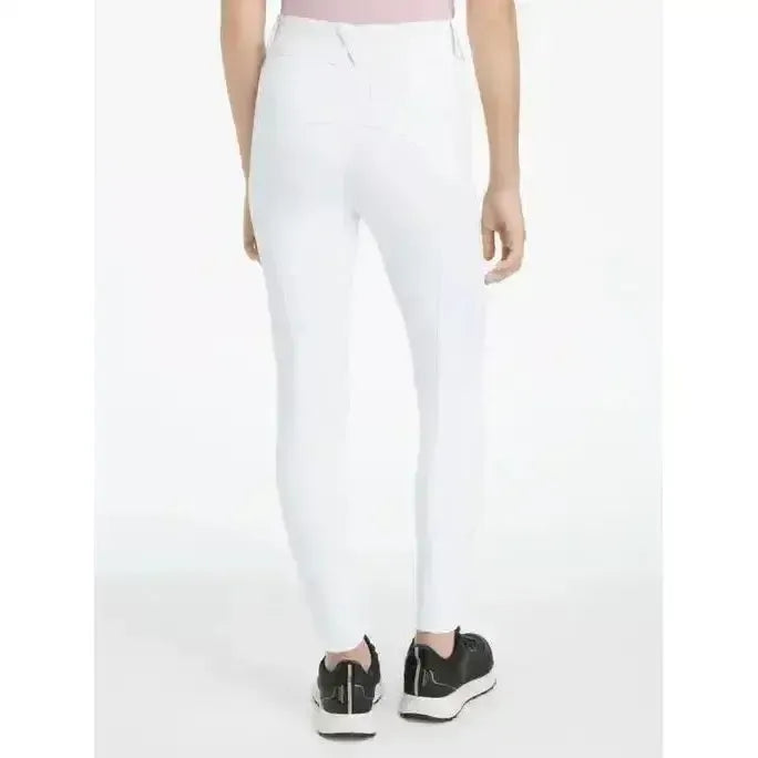 Lemieux Young Rider Remi Breggings White-Riding Tights-Lemieux-White-9-10 years-Horsey Shopping