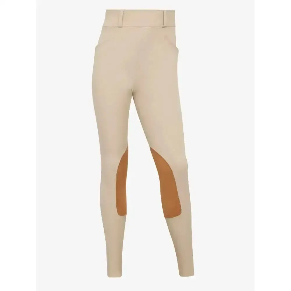 Lemieux Young Rider Side Zip Hunter Breeches Beige-Breeches-Lemieux-Beige-7-8 years-Horsey Shopping